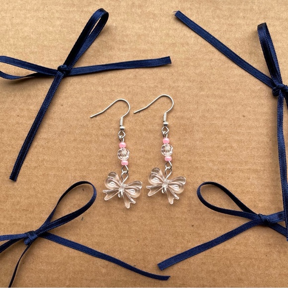 ୨୧ BOW EARRINGS ୨୧ - Picture 6 of 12